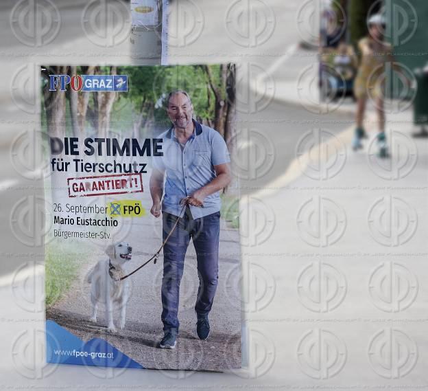 GR-Wahl 2021 Graz - Wahlplakate